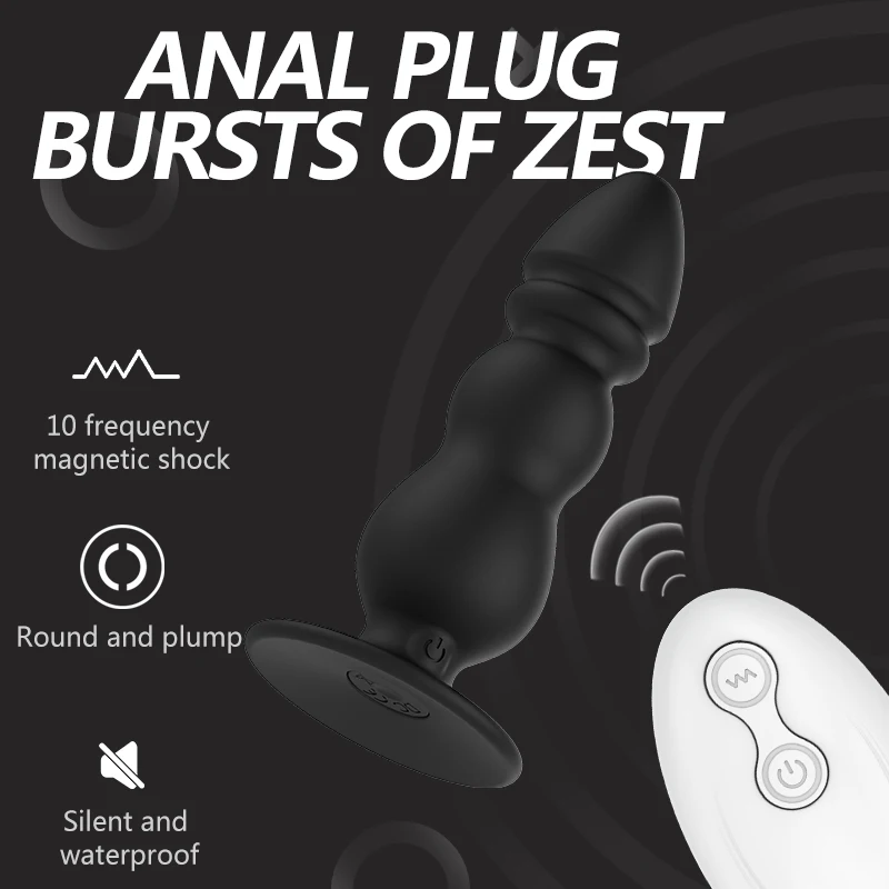wireless vibrating butt plug anal dildo but vibrator prostate massager sex toys for woman gay men erotic shop |