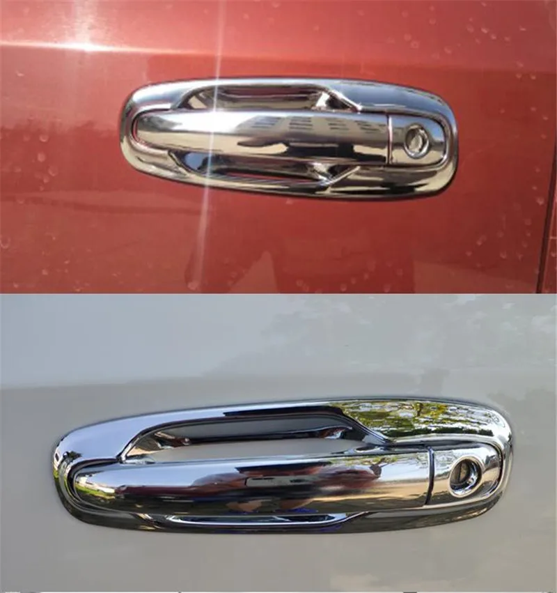 

Chrome Exterior Door Handles Covers For Chevrolet/Lacetti Optra Daewoo Nubira Suzuki Forenza Holden Viva Stickers Car DQ-047