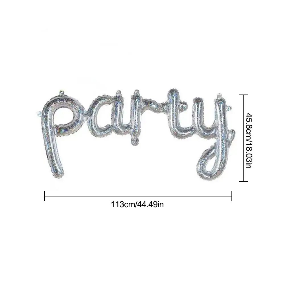 Сиамские буквы розовый инфракрасный серебристый воздушный шар Helloparty