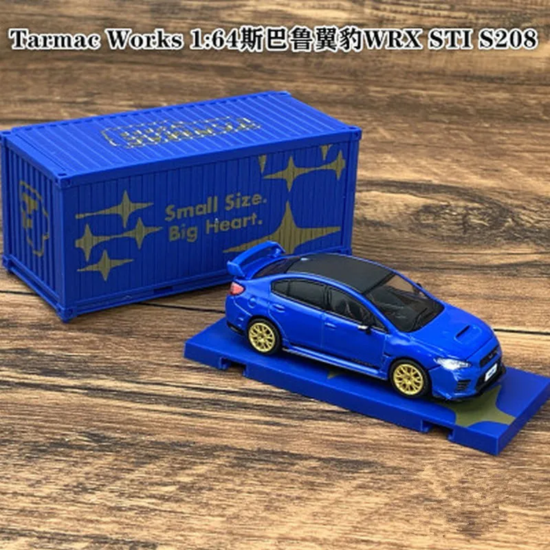 

Tarmac Works 1:64 Subaru WRX STI S208 EJ20 Collection Metal Die-cast Simulation Model Cars Toys
