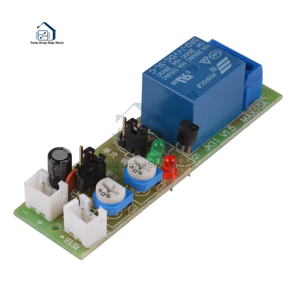 Регулируемый цикл включения/выключения таймера релейный модуль источника