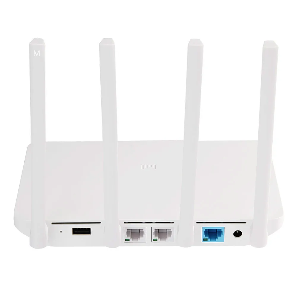 Wi Fi роутер Xiaomi Mi 3 11AC 1167 Мбит/с 128 ПЗУ + МП умное управление через приложение внешнее