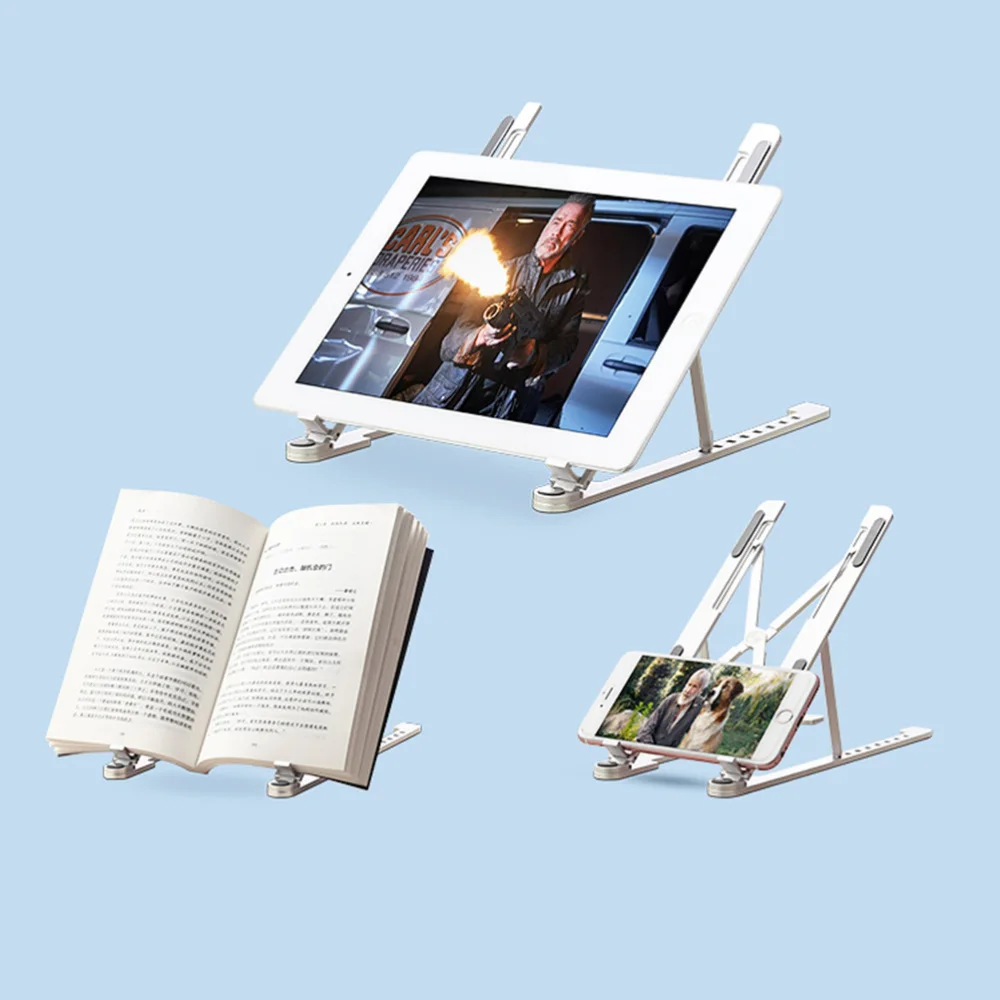 

Aluminum Alloy Laptop Cooling Rack Foldable Laptop Rack Portable Adjustable Laptop Stand