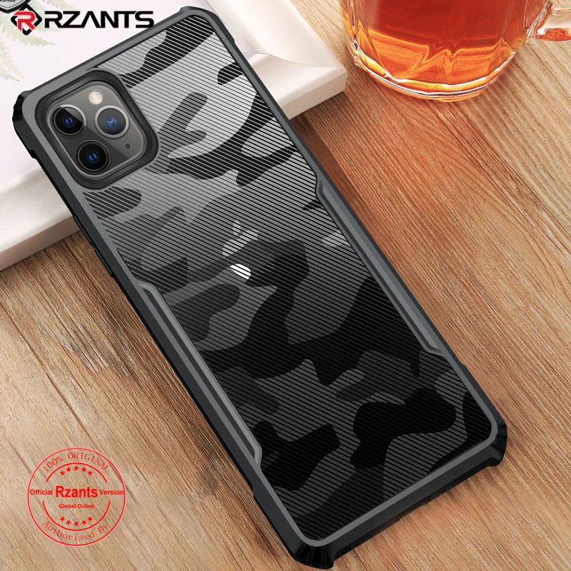 

Rzants for iphone 11 iphone 11 Pro Max case beetle camouflage Airbag Shockproof Casing Transparent Phone Shell Funda Soft Cover