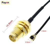 10pcs extension cord u fl ipx to rp sma female connector antenna rf pigtail cable jumper for pci wifi card jack to ipx rg178