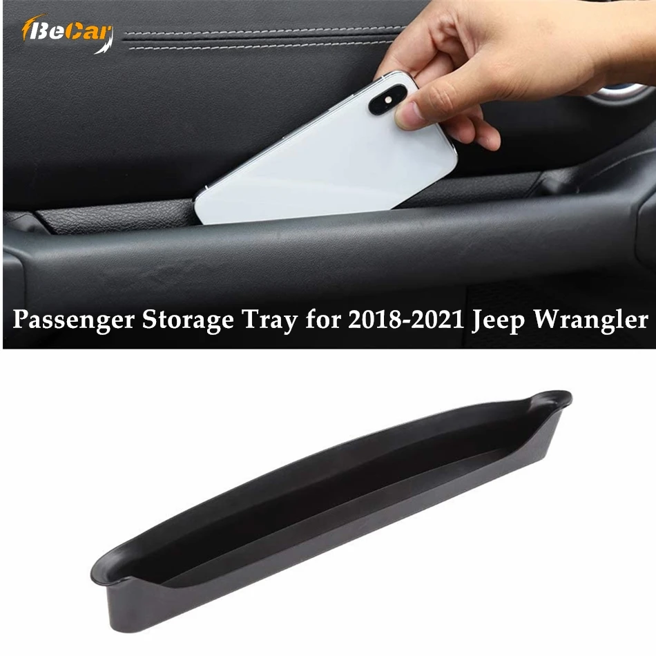 

1/2/4 Packs Grab Tray Passenger Storage Organizer Grab for 2018-2021 Jeep Wrangler JL JLU & Jeep Gladiator JT Handle Accessories