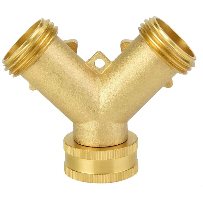

Garden Hose Connector, 2Pcs Solid Brass Hose Quick Connector and Outlet Brass Ball Adapter with Extra 4x Washers