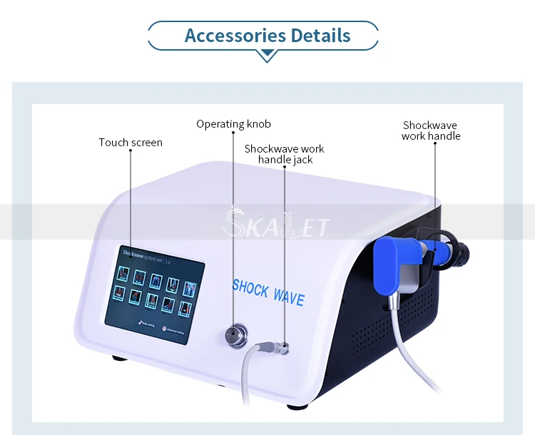 

Males ED Erectile Dysfunction Treatment Extracorporeal Shock Wave Physiotherapy Machine ESWT Pain Relief Massager CE