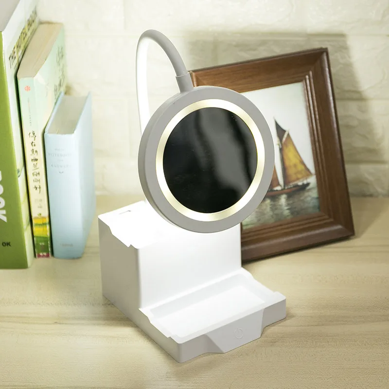 Гибкий светодиодный перезаряжаемый контейнер для ручек настольная лампа