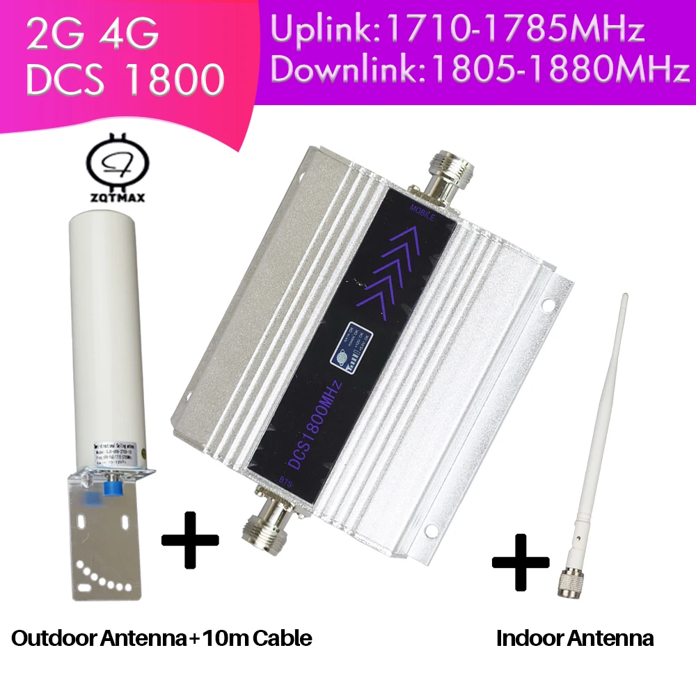 ZQTMAX сотовый ретранслятор 4G усилитель сигнала сотового телефона интернет lte с