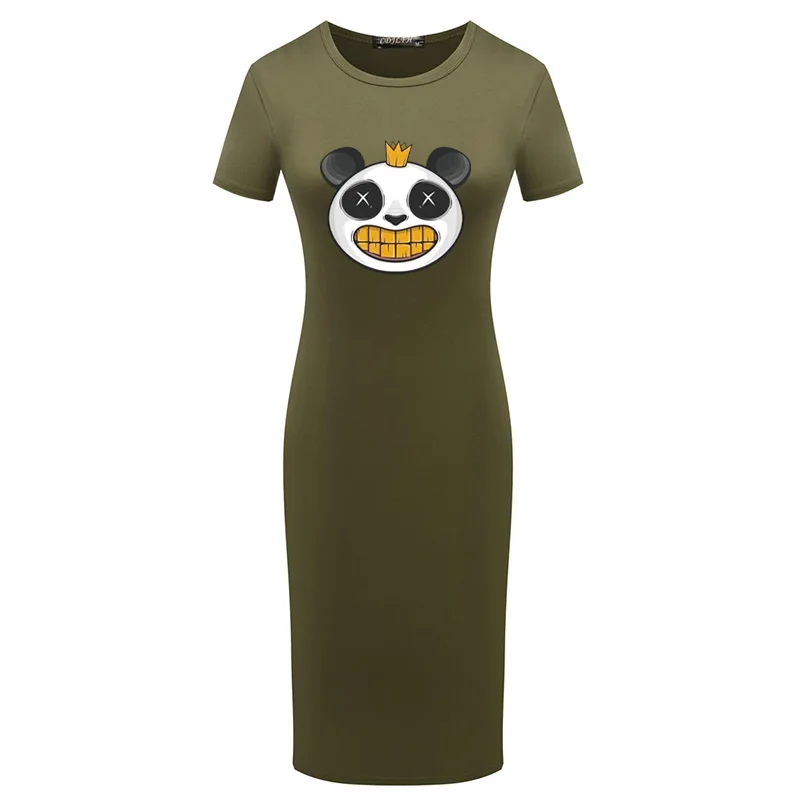 

2021 Sexy Sheath Bodycon Dress Elegant Summer Short Sleeve Elegant Party Pencil Dresses for Women Plus Size Vintage Robe Summer