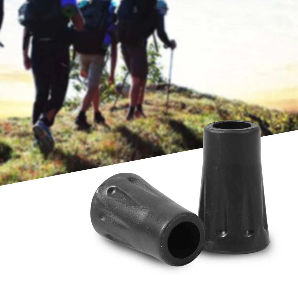 

12pcs Trekking pole nordic walk stick cane climb replacement alpenstock outdoor camp hike protector cap tip rubber