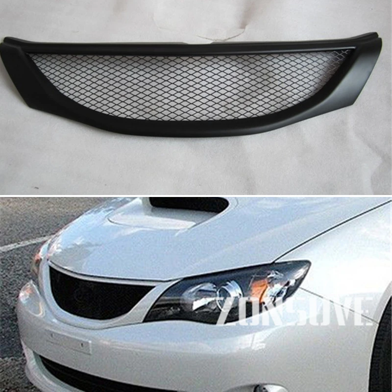 

Передняя Центральная радиаторная решетка для Subaru Impreza 2008-2011 года, из углеродного волокна