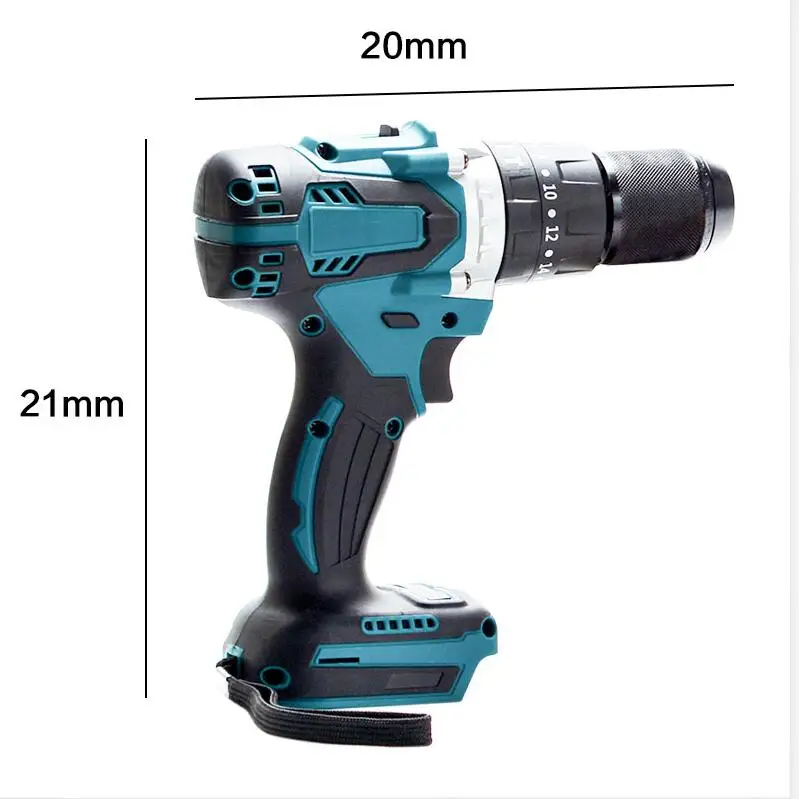 Аккумуляторная ударная дрель 3 в 1 для Makita 18 100 Н · м | Инструменты