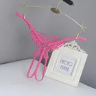 Сексуальное женское нижнее белье, трусики с кольцом в форме сердца, стринги, стринги с бабочкой, нижнее белье с заниженной талией, трусы, женские трусы, одежда для сна # fs