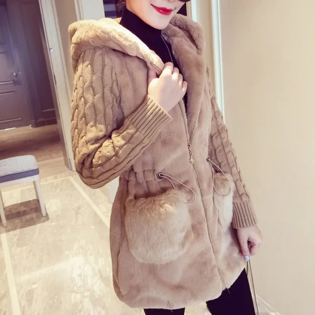 Женская Повседневная теплая верхняя одежда осенняя куртка модное женское тонкое