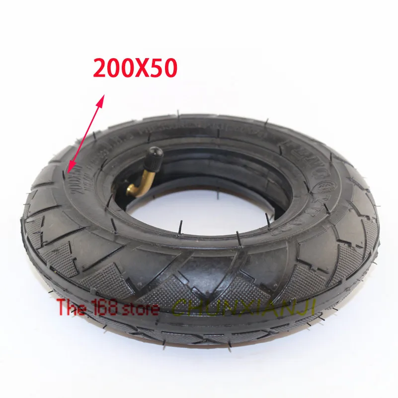 Lightning shipment 200x50/ 8x2" inch Tire Tyre Inner tube For Electic Scooter Motorcycle ATV Moped Parts