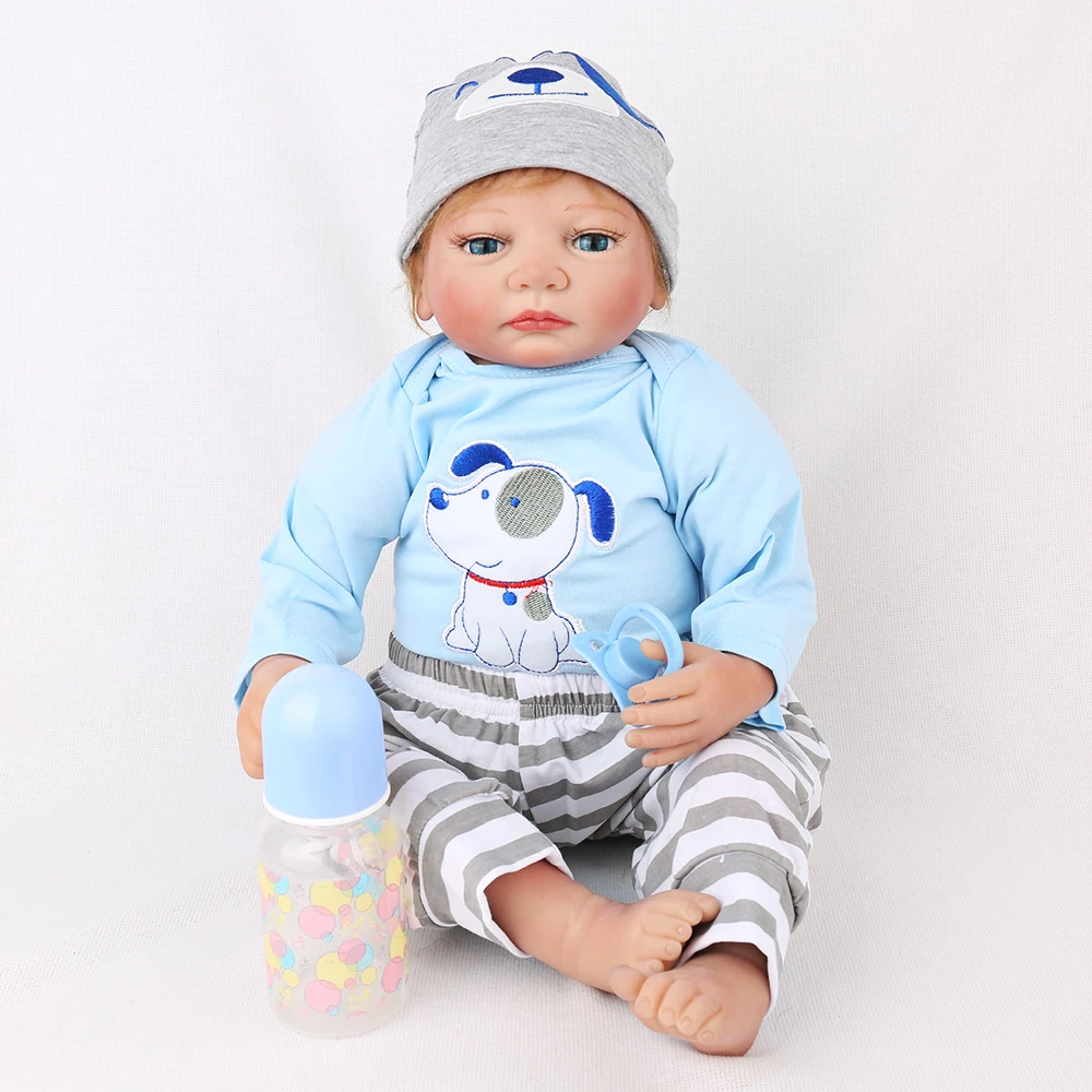 Кукла Reborn 55 см одежда для тела куклы reбор имитация ручная работа Baby хлопковая