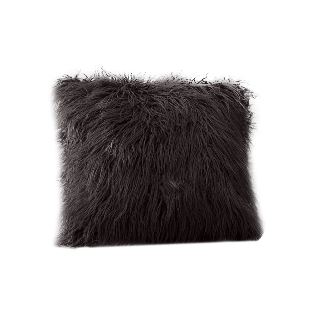 Мягкий меховой плюшевый чехол для подушки наволочка домашний декор наволочки
