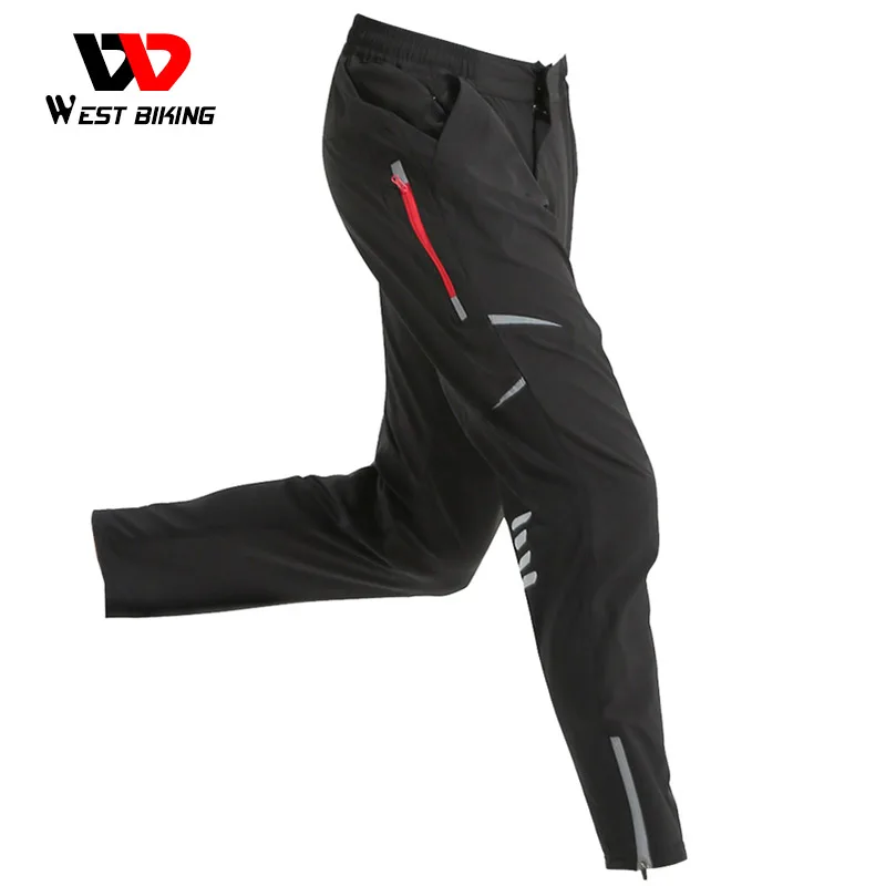 Весенние дышащие велосипедные брюки WEST BIKING Мужская ветрозащитная Спортивная