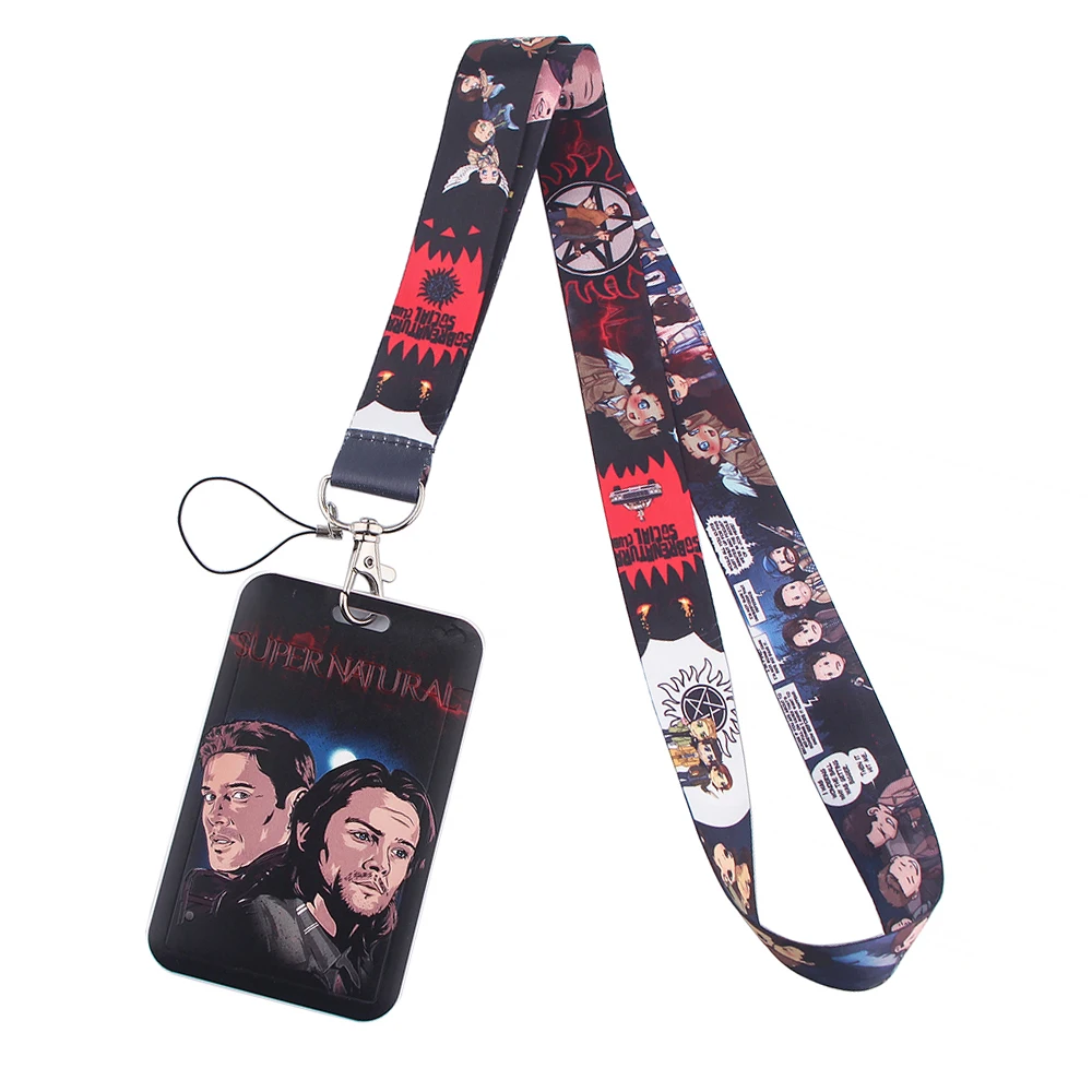 LB2354 сверхъестественные ремешки на шею для ТВ-шоу ключей ID-карт сотового телефона