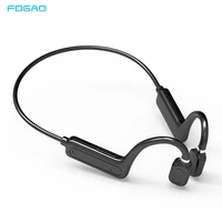 bone conduction earphone wireless for bluetooth headphones sports headset for outdoor home earbuds with microphone waterproof