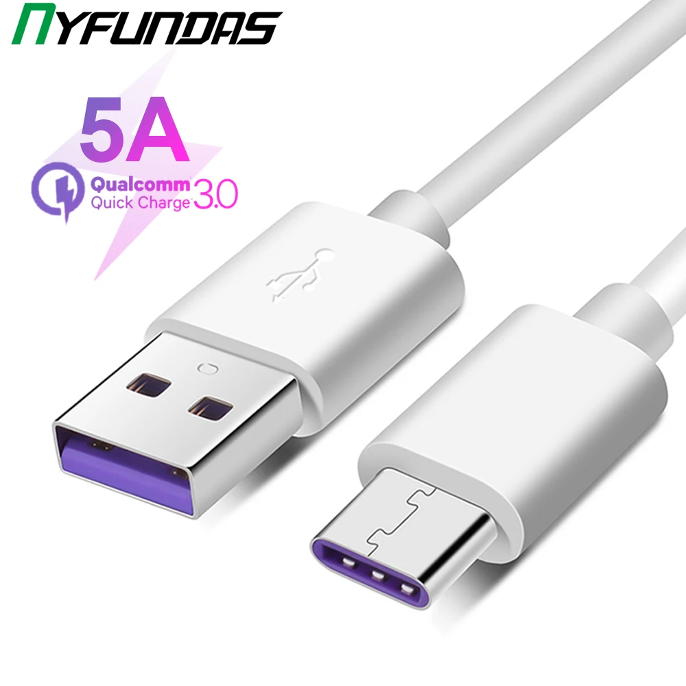 Кабель для быстрой зарядки Huawei P30 P20 Pro Lite Mate 20 P10 Usb C 0 3 м 5 1 2 А кабель зарядки|Кабели