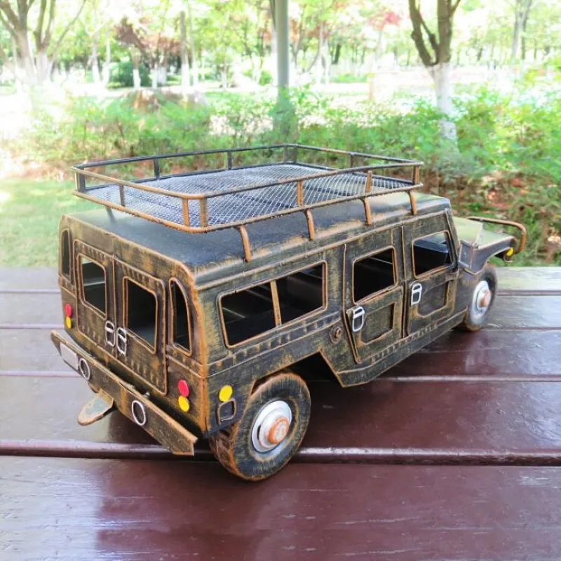 

HUMMER Off-road Vehicle Car Model Diecast & Toy Vehicles Metal Toy Car Model Kids Toy Gift Home Decoration Collection 35 CM