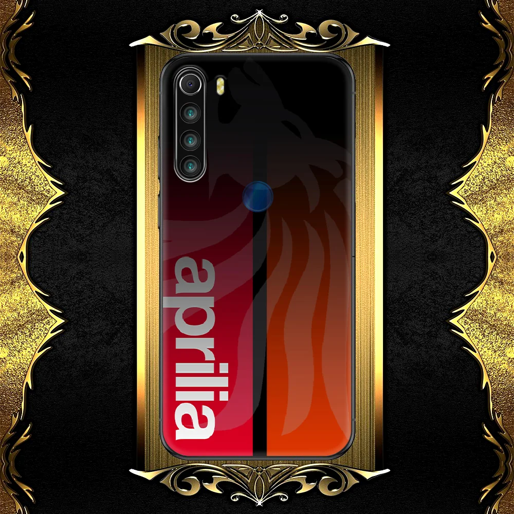 

Aprilia Phone Case Cover Hull For XIAOMI Redmi 8 9 9C Note 6 7 8 9 9S K20 K30 K40 Pro Plus black Shell Soft Back Painting Bumper
