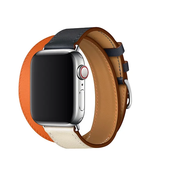 Ремешок для часов Apple Watch из натуральной кожи 38 мм 40 5/4/2/1 iwatch 5 42 44 | Наручные часы