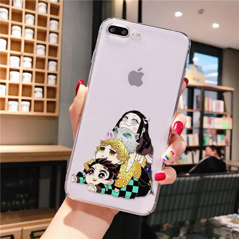 Yinuoda Demon Slayer Kimetsu No Yaiba чехол для телефона iPhone 8 7 6 6S Plus X XS MAX 5 5S SE XR 11 pro