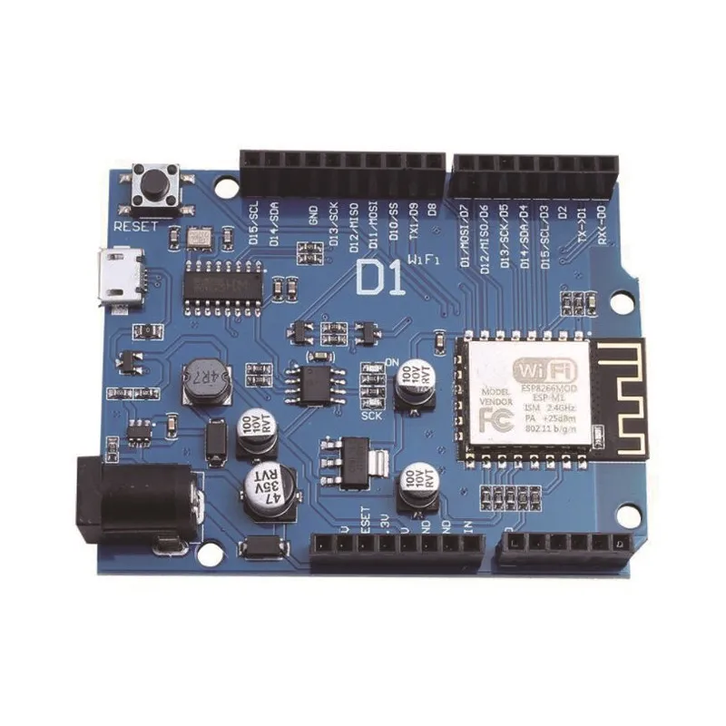 Умная электроника ESP-12F WeMos D1 WiFi uno на основе ESP8266 щит для arduino совместимый с IDE |