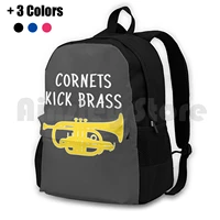 cornets kick brass funny trumpet gift funny cornet gift outdoor hiking backpack riding climbing sports bag cornet trumpet
