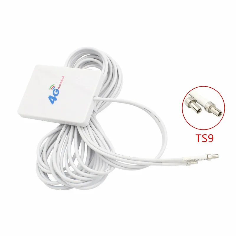 3G 4G маршрутизатор Антенна панель 4g LTE антенна с TS9 CRC9 SMA разъем 3 м кабель для Huawei USB