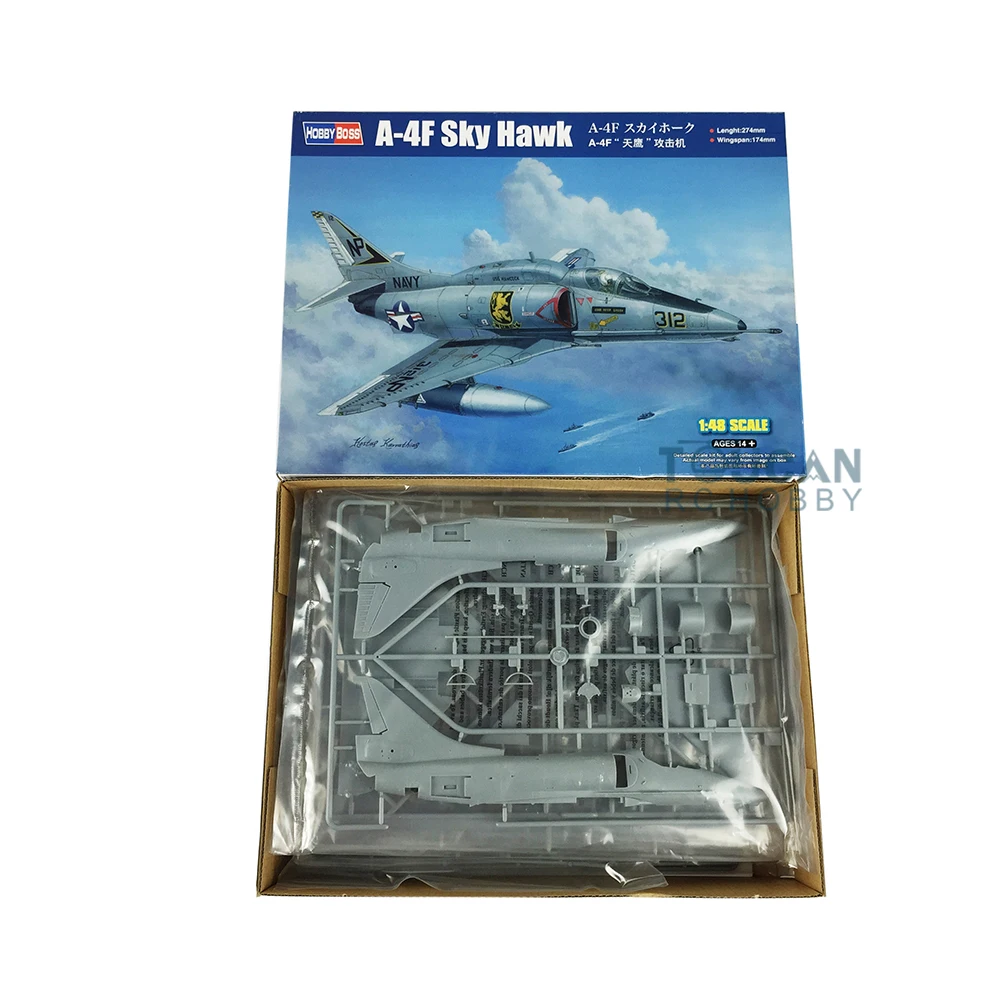 

US Stock Hobby Boss 1/48 81765 A-4F Skyhawk Attack Airplane Warplane Model Kit Plastic TH06095-SMT5