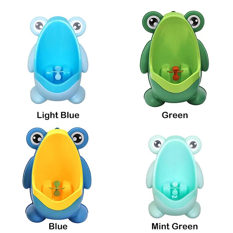 Новое поступление Детский горшок для мальчика туалет обучающая лягушка Детская подставка вертикальный