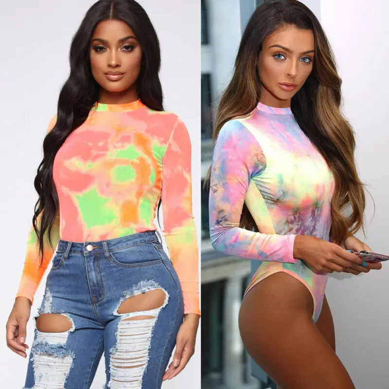 Сексуальный женский комбинезон Женский обтягивающий с высоким воротником