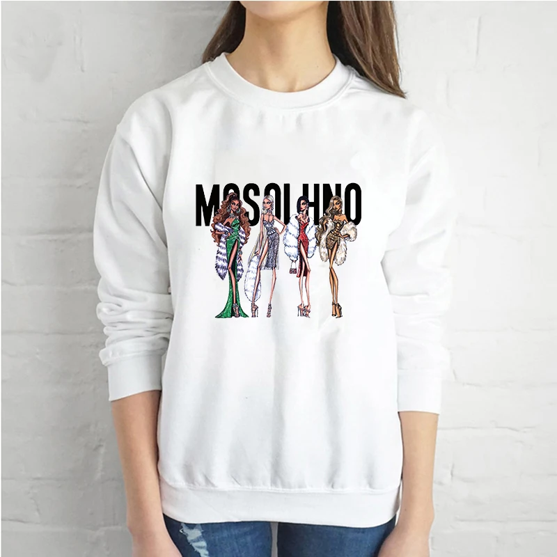 

Корейский Новый хлопковый свитер Свободный Повседневный дизайн Топ Хэллоуин Аниме узор женские длинные рукава