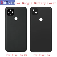 battery cover panel rear door housing case for google pixel 4a 5g 4a back battery cover with rear camera frame lens