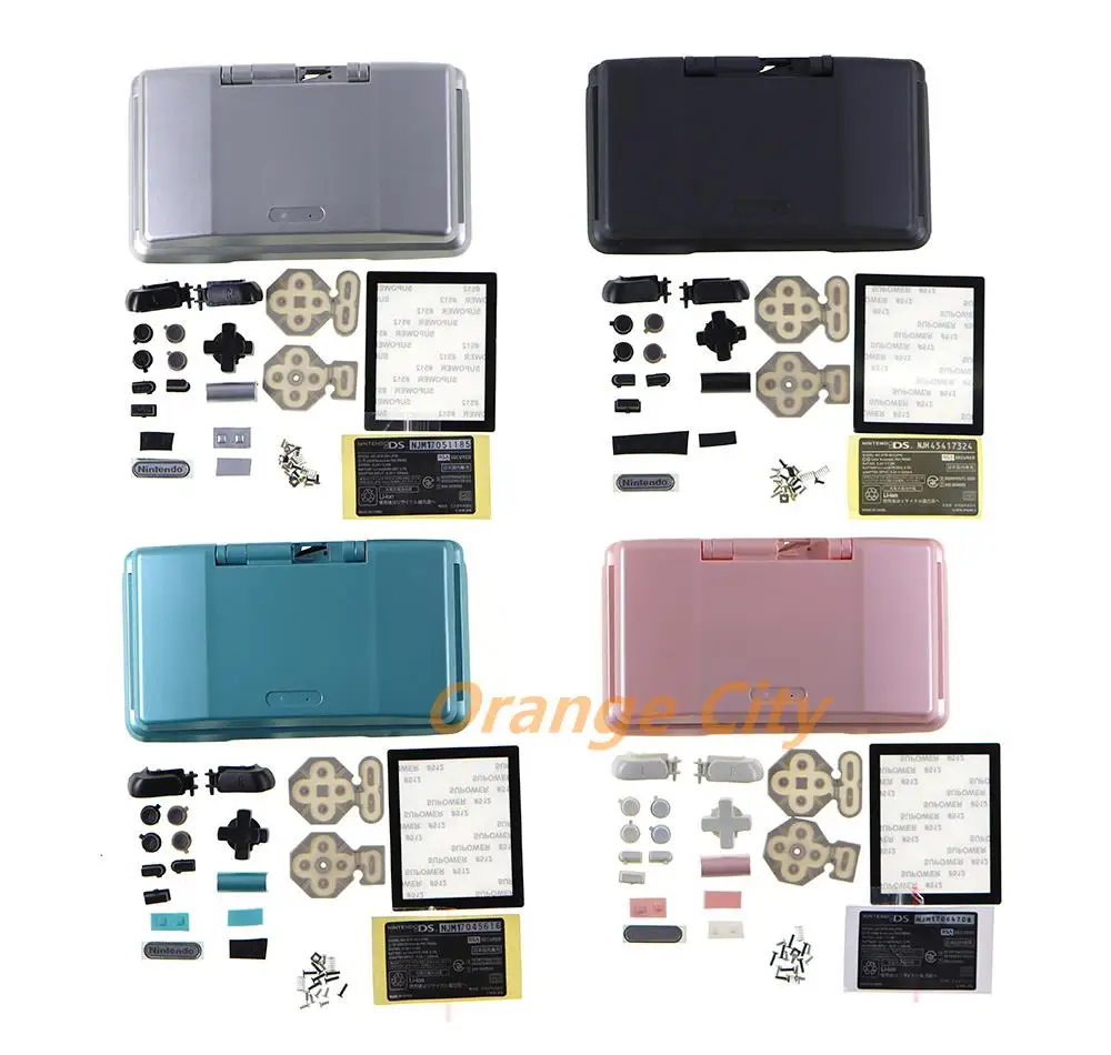 5 компл./лот горячая распродажа полный набор Корпус корпус чехол для NDS Замена