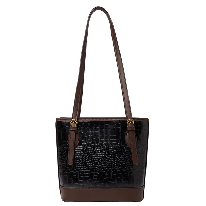 

Vintage Stone Pattern Small PU Leather Shoulder Bags for Women 2020 Branded Shoulder Handbags Female Travel Lady Trend Hand Bag