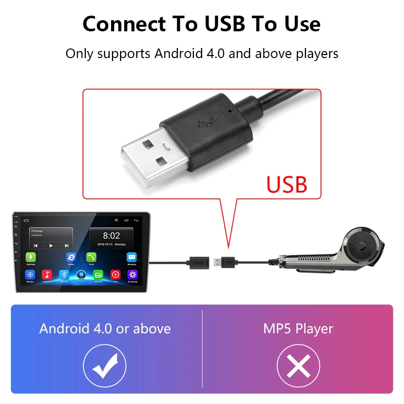 Автомобильный видеорегистратор с USB ADAS Full HD 1080P для автомобиля DVD Android плеер