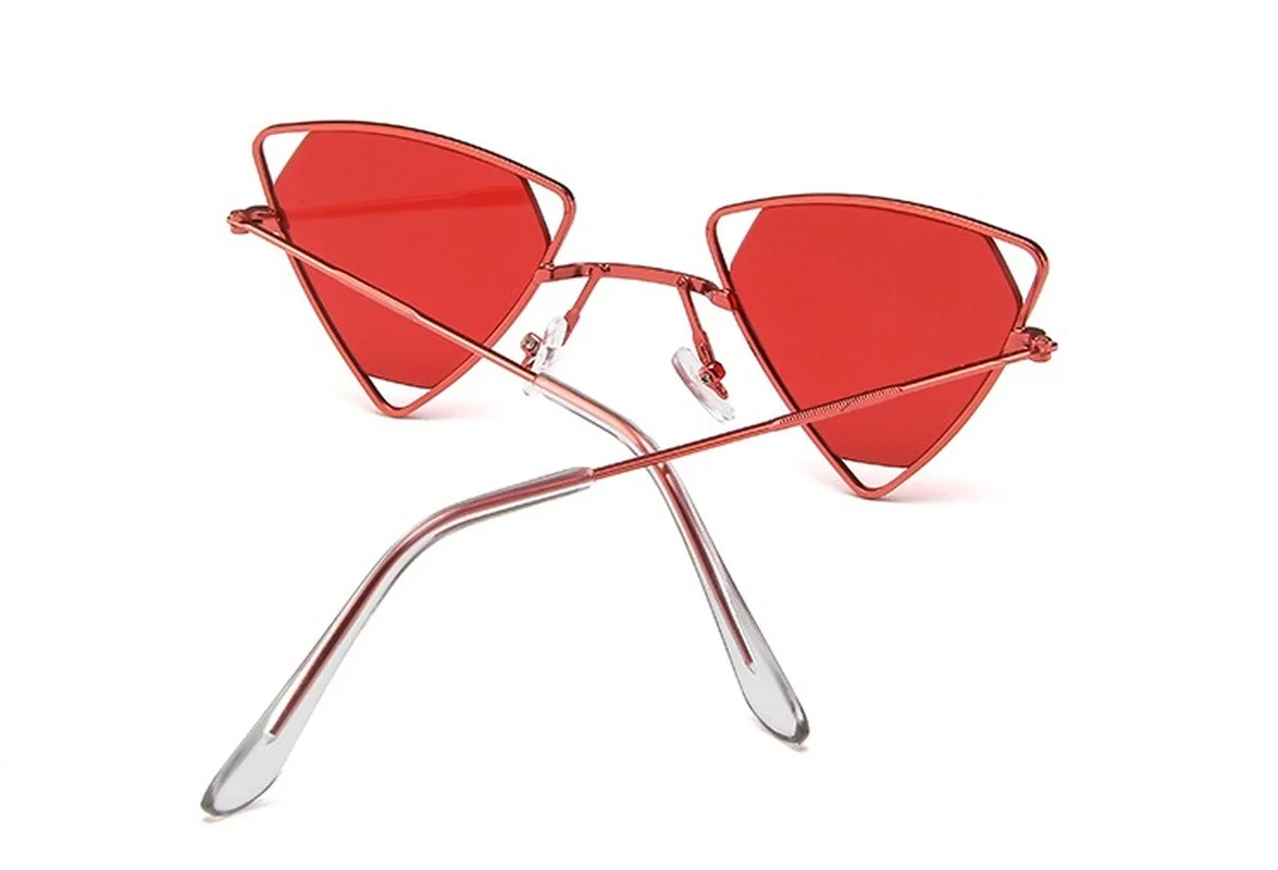 Поляризационные солнцезащитные очки для взрослых UV400 в стиле панк треугольная