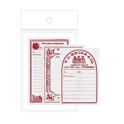 01 Винтажная кислая бумага студенческий Оставьте сообщение блокнот планировщик стикер для заметок кавайная наклейка pepalaria 30 страниц - Цвет: 01