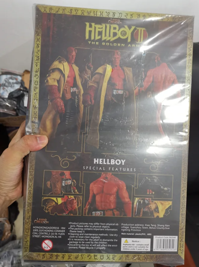 Хит продаж игрушка Hellboy Devil HT масштаб 1/6 армия Goloden ПВХ экшн фигурки модели