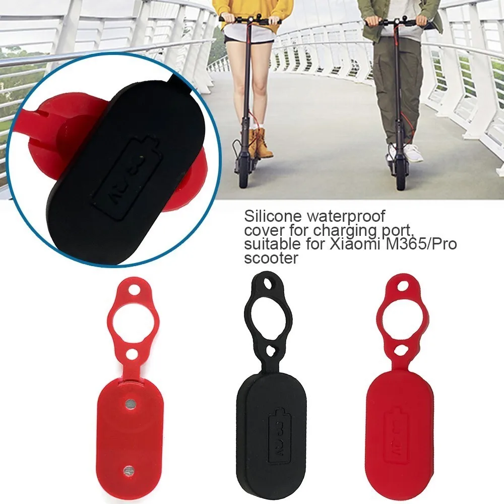 

Charging Port Dust Plug Silicone Case For Xiaomi M365/Pro Electric Scooter Battery Power Charger Line Hole Cover Accessories