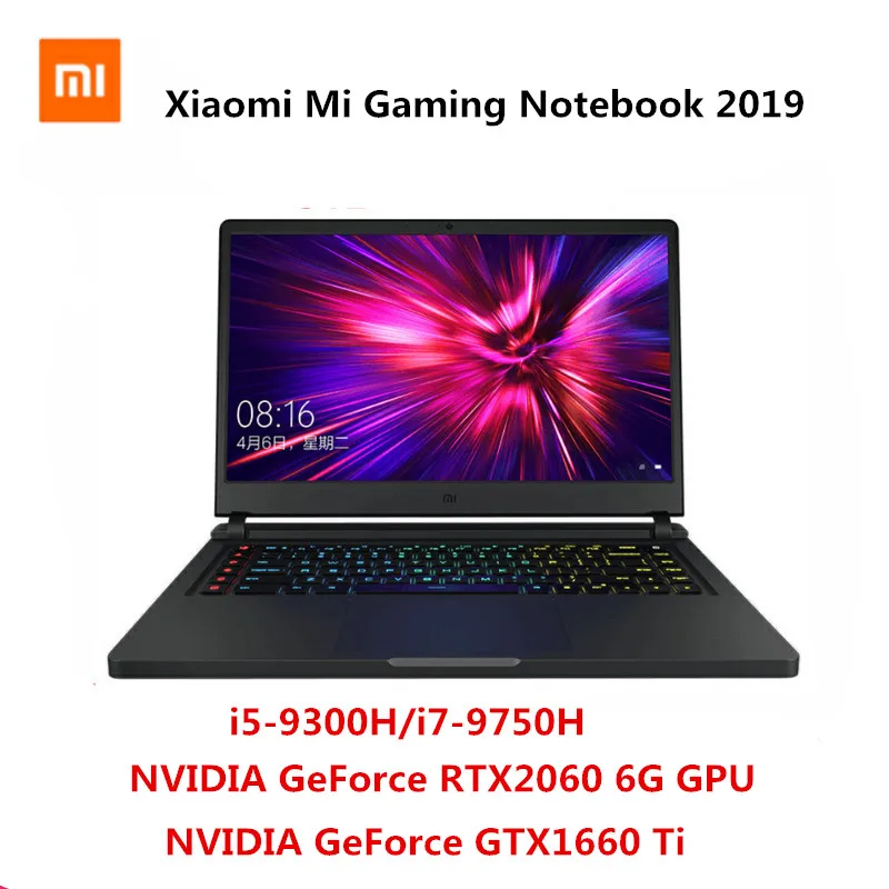 Xiaomi Mi ноутбук для игр 2019 15 6 дюймов процессор Intel Core i5 9300H/i7 9750H GeForce GTX