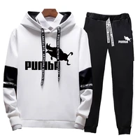 autumn most popular casual sports outfits hoodiessweatpants classic menwomen k pop style fashion hooded longsleeve tracksuit