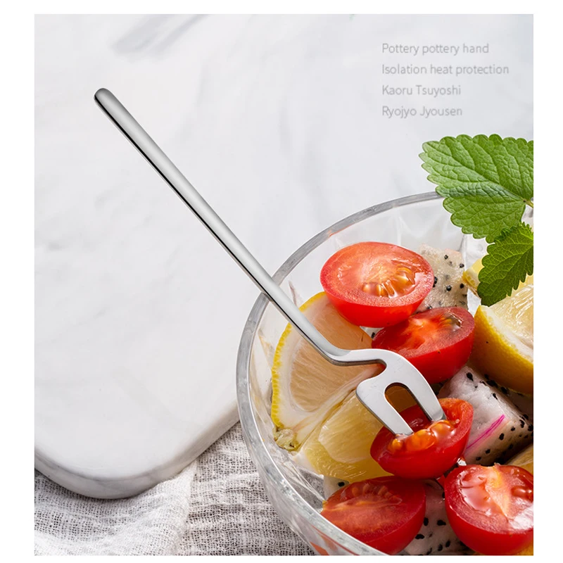 Вилка для фруктов роскошная из нержавеющей стали 2 шт.|Вилки| |