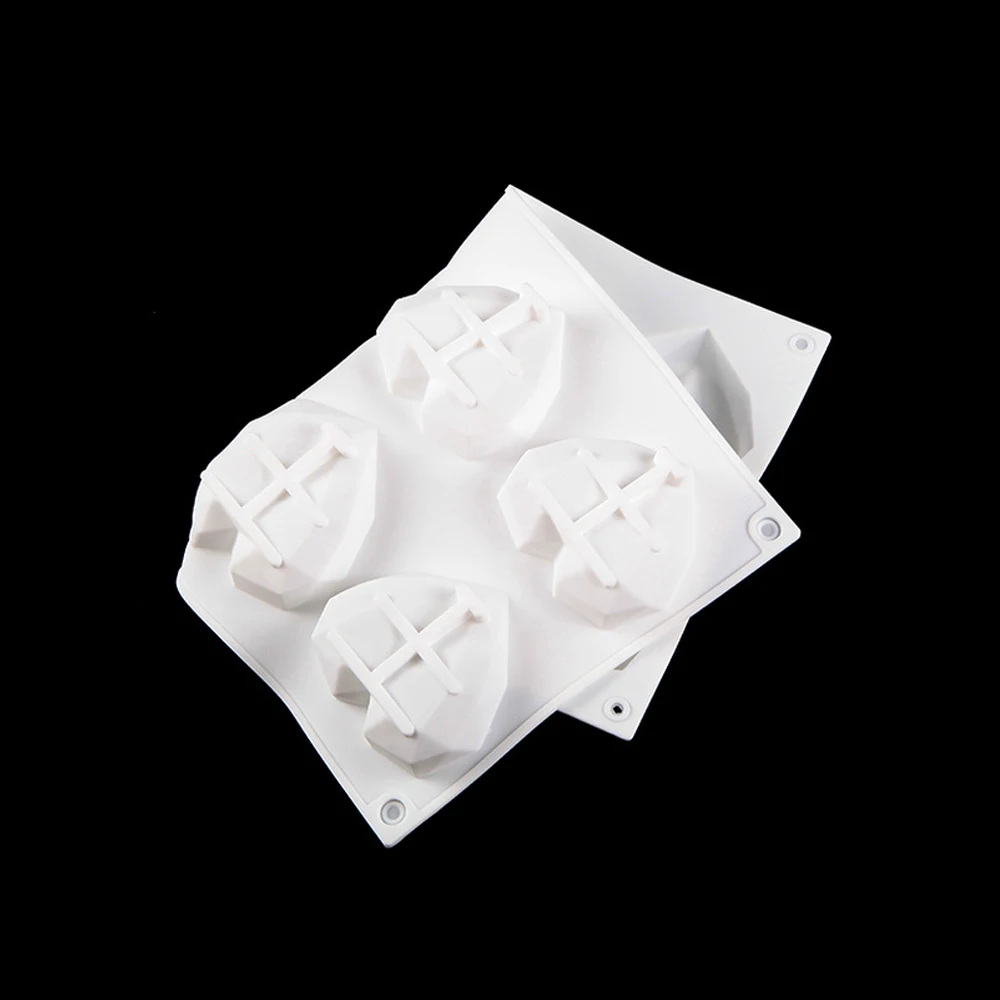 

8 Diamond Heart Shaped Molds Silicone Mould Cake Decorating Tools Love Heart Cake Mold Bakeware Form For Soap Mousse Pastry Tool